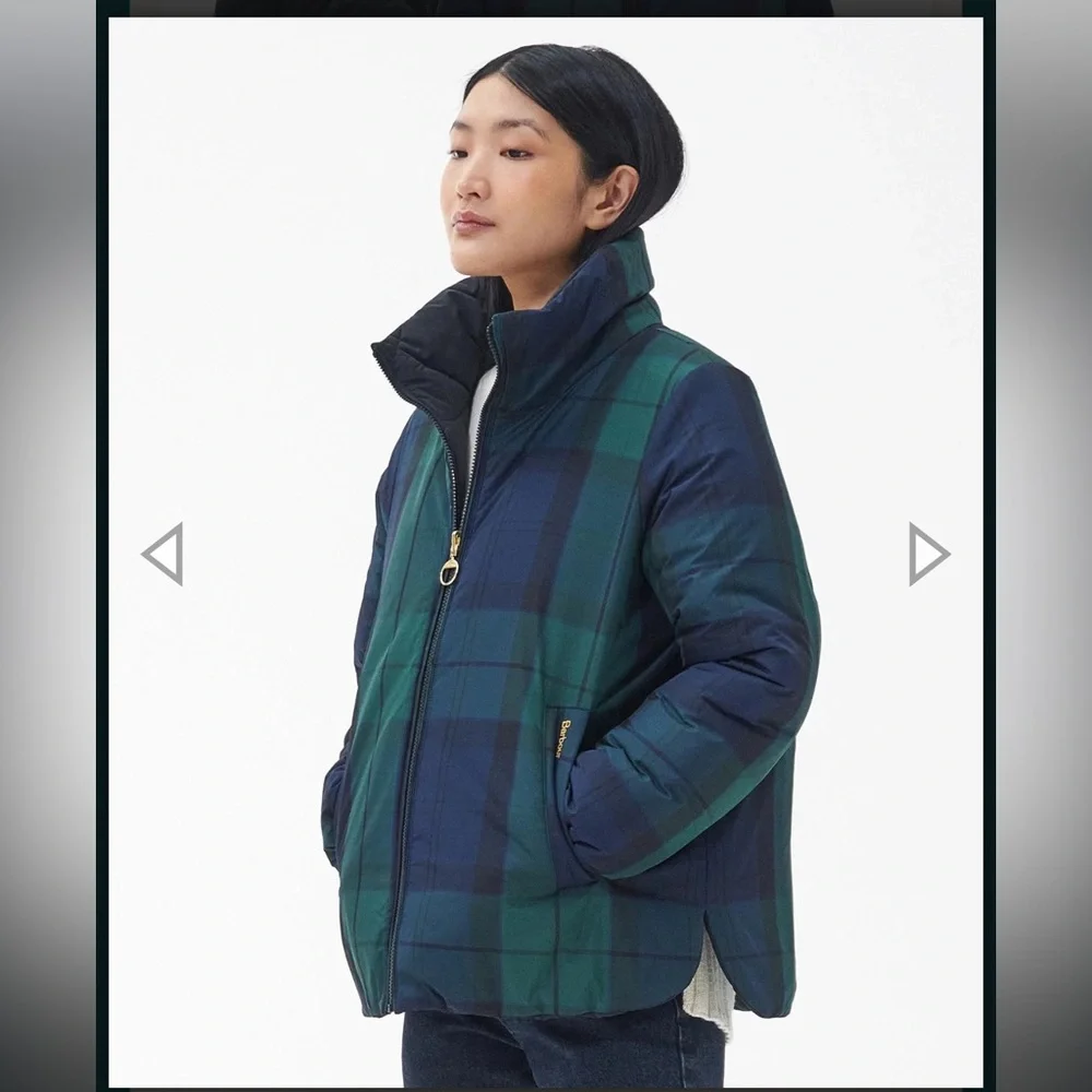 Barbour Reversible Hudswell Quilted Jacket - Picture 3 of 10